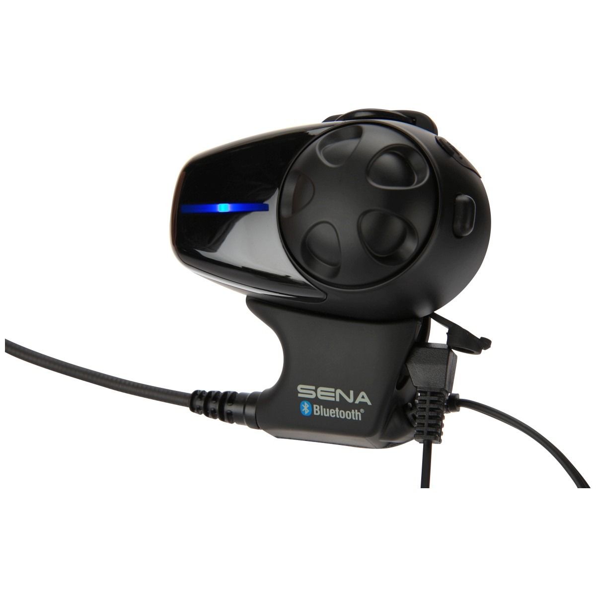 SENA SMH10 Dual Pack Bluetooth Headset & Intercom for Motorcycles with Universal Microphone Kit